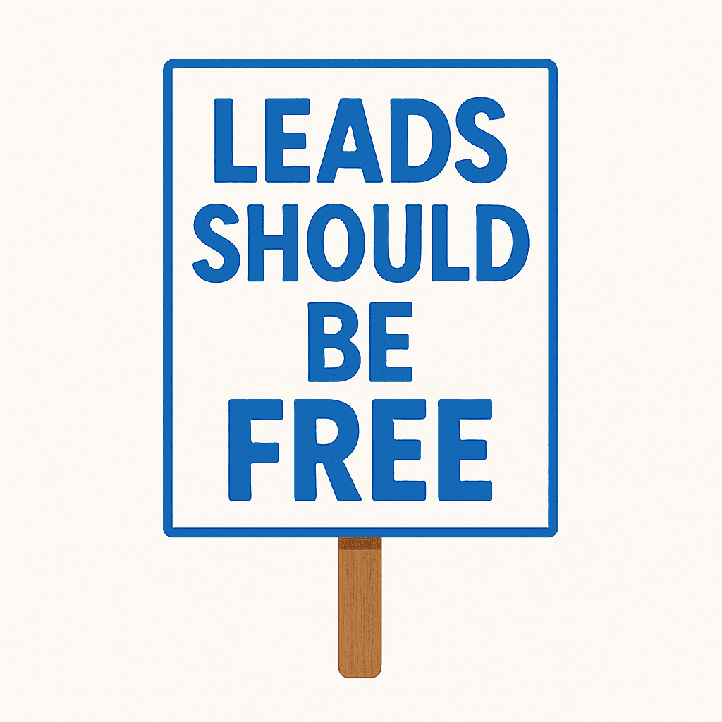 HUDU believes leads should be free for contractors and businesses